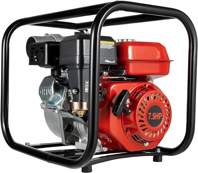 Trash Pump, 3 in., Gas Powered
