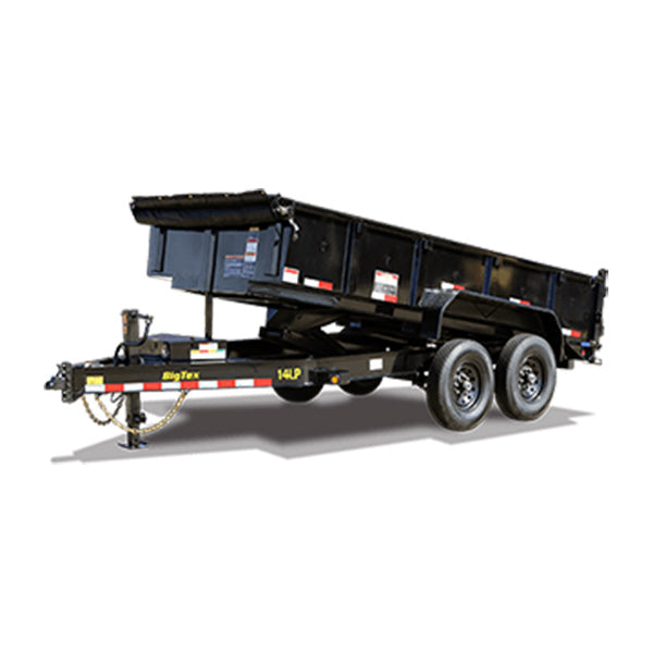 14' DUMP TRAILER - BUMPER PULL