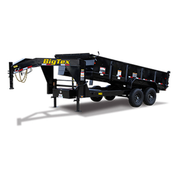 16' DUMP TRAILER - GOOSENECK