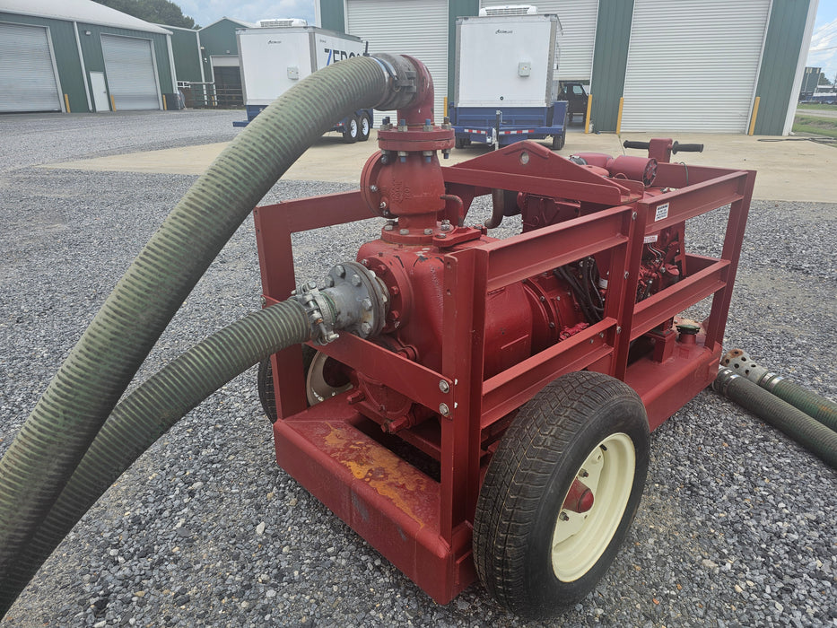 4X4 Cart Mounted Trash Pump