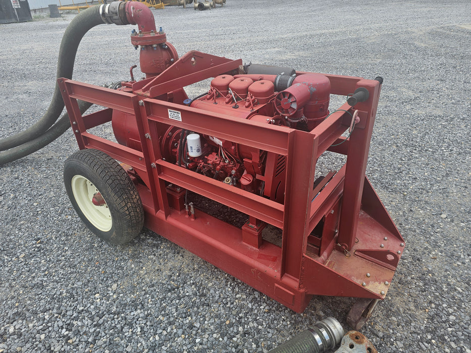 4X4 Cart Mounted Trash Pump