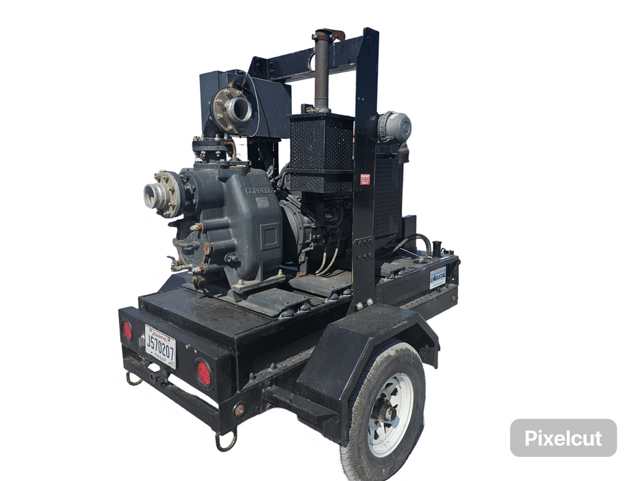 49HP 4x4 DIESEL SELF PRIMING TRASH PUMP