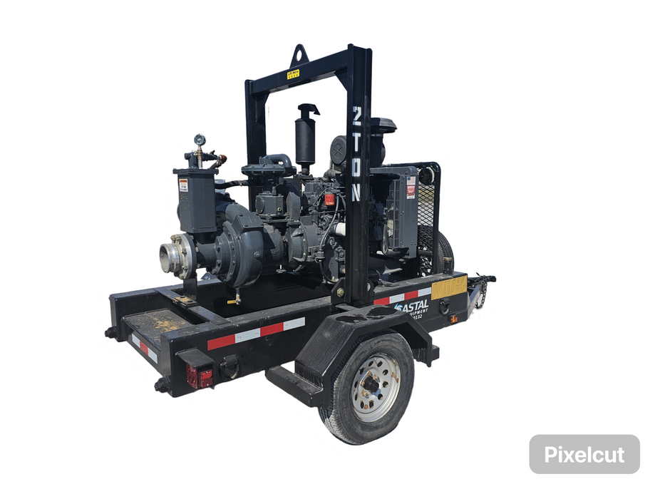 175HP Diesel Super 6 Vac-Assisted Centrifugal Pump