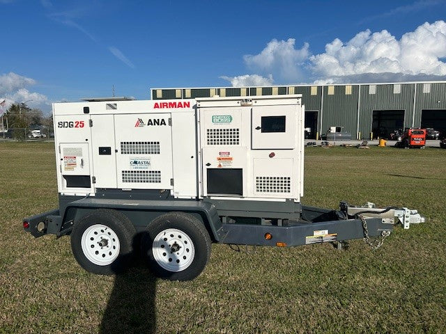 ANA Boss 25-15 25 KVA Trailer Mounted Hybrid Generator Used Unit 1 $75,000