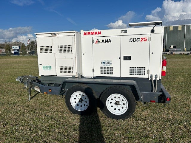 ANA Boss 25-15 25 KVA Trailer Mounted Hybrid Generator Used Unit 1 $75,000