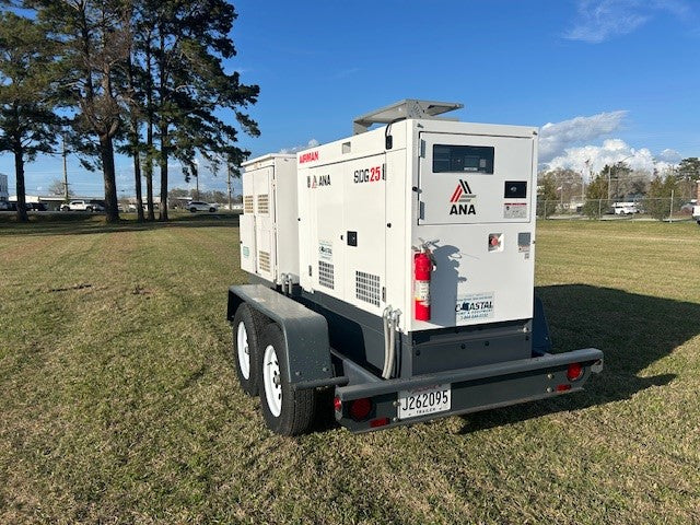 ANA Boss 25-15 25 KVA Trailer Mounted Hybrid Generator Used Unit 1 $75,000