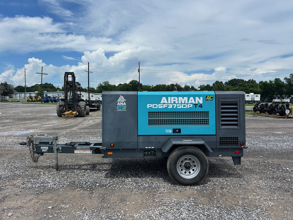 ANA PDSF375DPC-6E1 Trailer Mounted Air Compressor Used $35,000