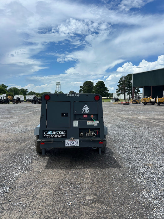 ANA PDSF375DPC-6E1 Trailer Mounted Air Compressor Used $32,000