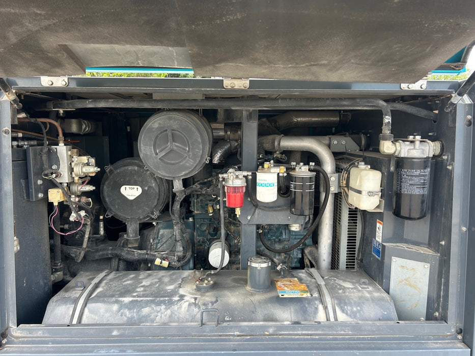 ANA PDSF375DPC-6E1 Trailer Mounted Air Compressor Used $32,000