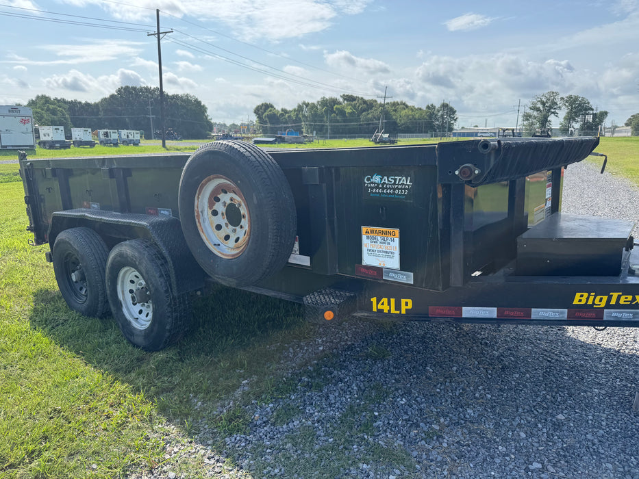Low Side 14' Dump Trailer - Bumper Pull (Copy)