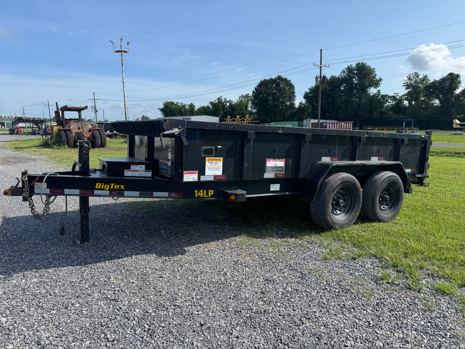 Low Side 14' Dump Trailer - Bumper Pull (Copy)