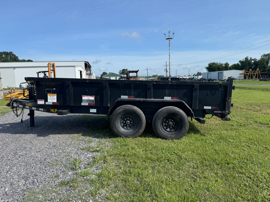 Low Side 14' Dump Trailer - Bumper Pull (Copy)