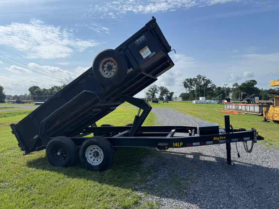 Low Side 14' Dump Trailer - Bumper Pull (Copy)