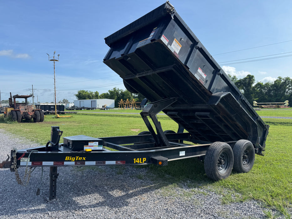 Low Side 14' Dump Trailer - Bumper Pull (Copy)