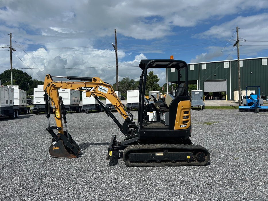 Sany SY26 Excavator Used $22,500