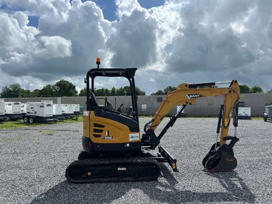 Sany SY26 Excavator Used $22,500