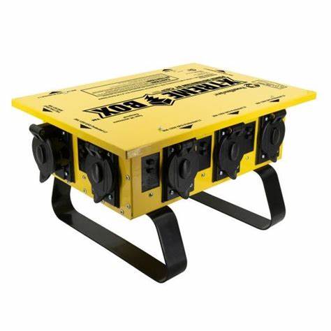 Spider Box – 50 AMP, 125/250 Volt Distribution Box — Coastal Pumps